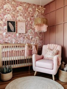 Read more about the article 19 Dreamy Pink Boho Nursery Ideas: A Blend of Warmth, Whimsy, and Chic Bohemian Style