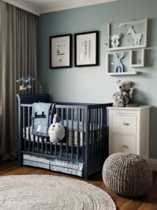 Read more about the article 28 Charming Baby Boy Nursery Ideas: Creative Themes and Decor for Your Little Man